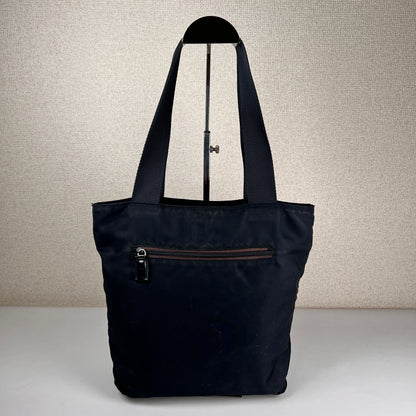 Prada Navy Tote Bags A-15732