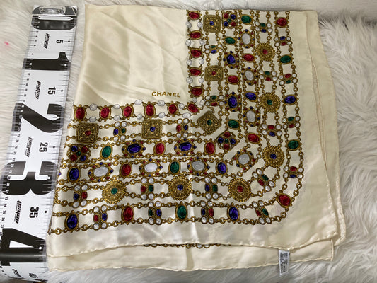 Chanel White Scarves A-15754