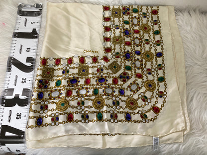 Chanel White Scarves A-15754