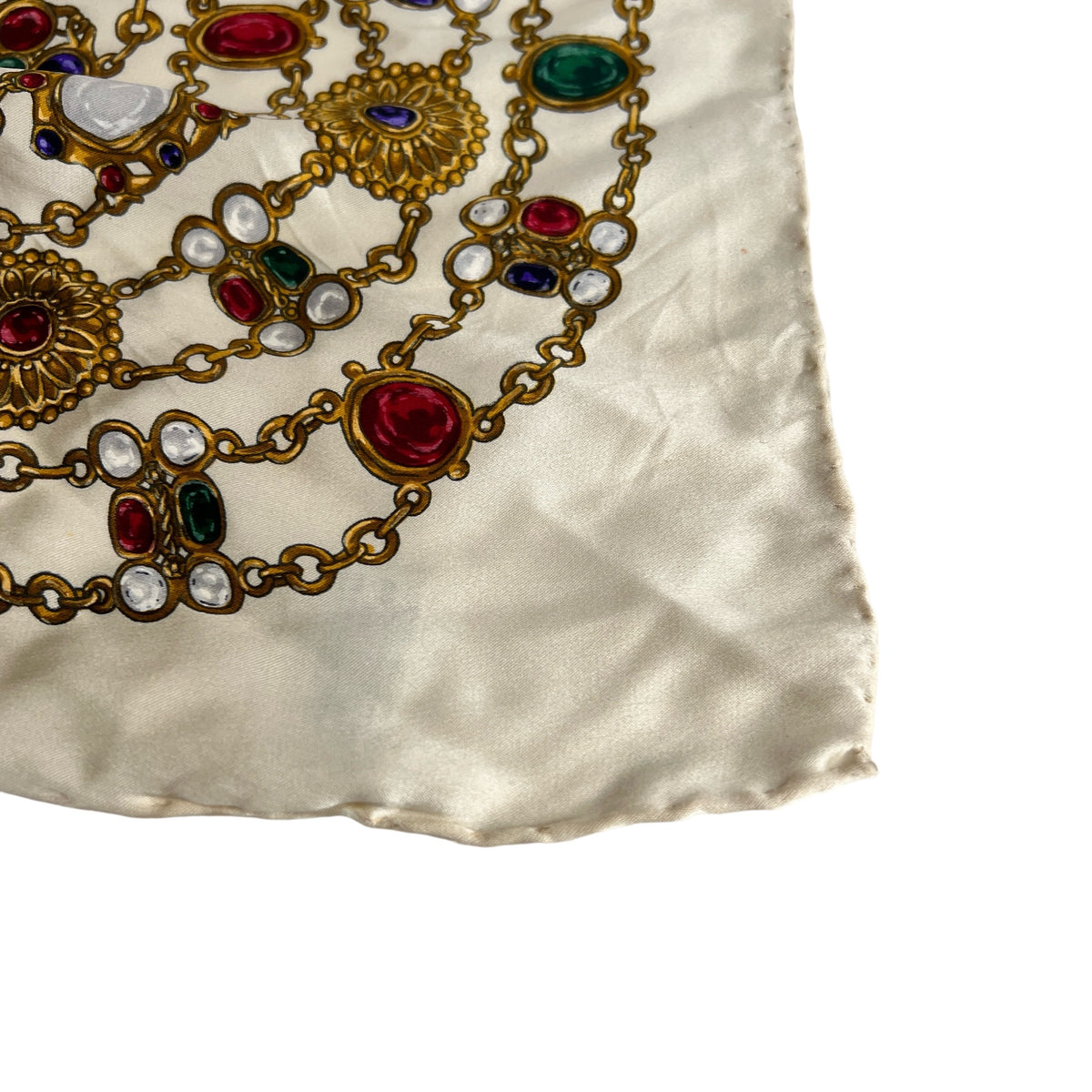 Chanel White Scarves A-15754