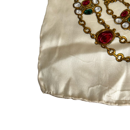 Chanel White Scarves A-15754
