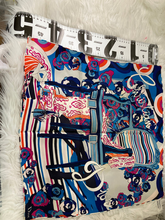Dior Navy Scarves A-15756