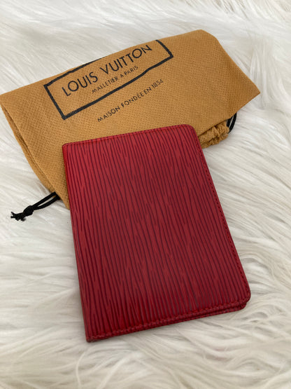 Louis Vuitton Red Small goods A-15766