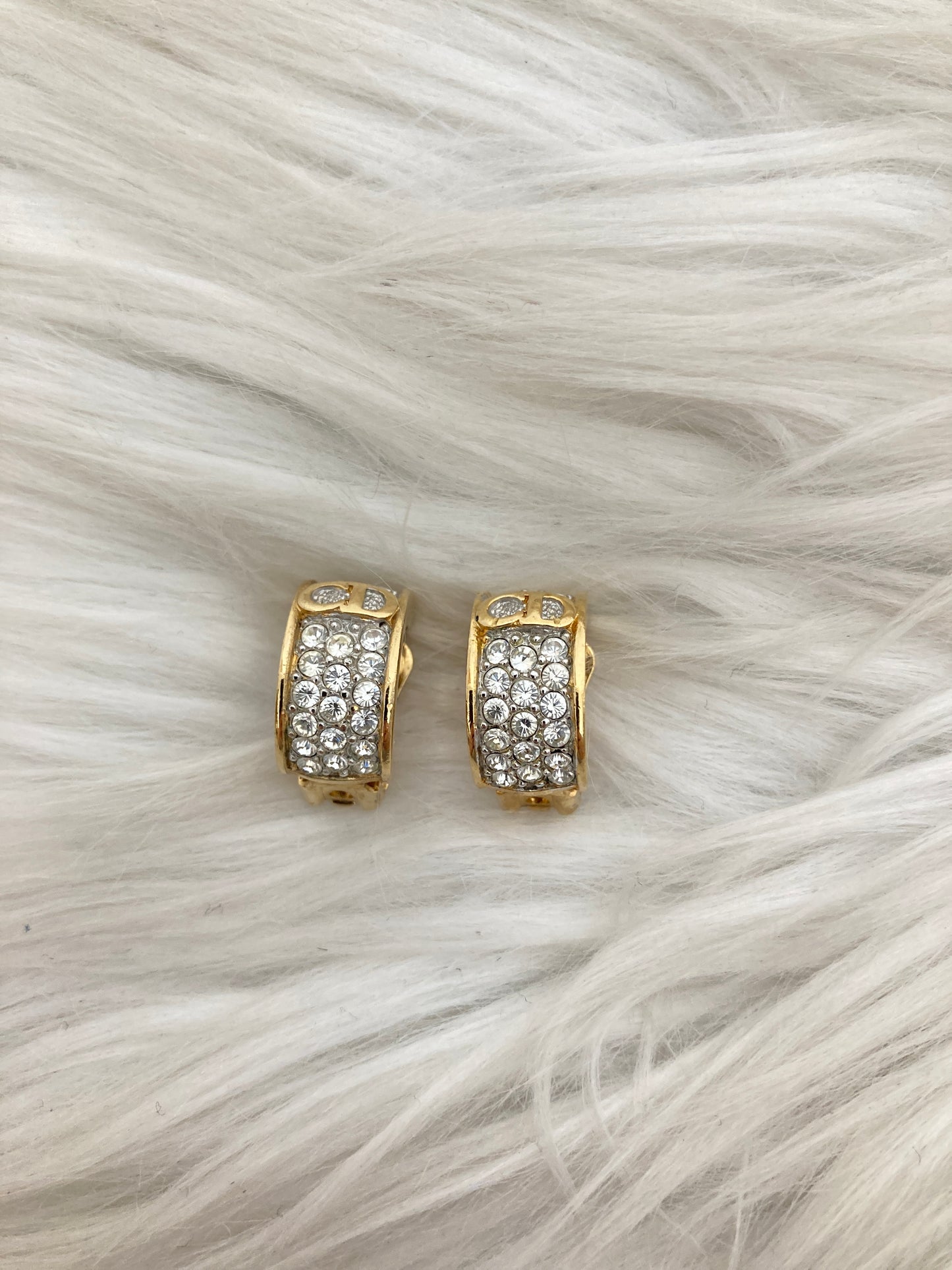 Dior Gold Earrings A-15768