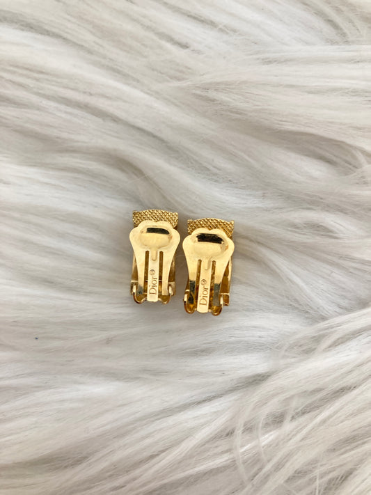 Dior Gold Earrings A-15768
