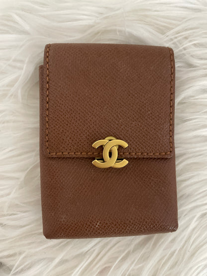 Chanel Brown Pouches A-15773