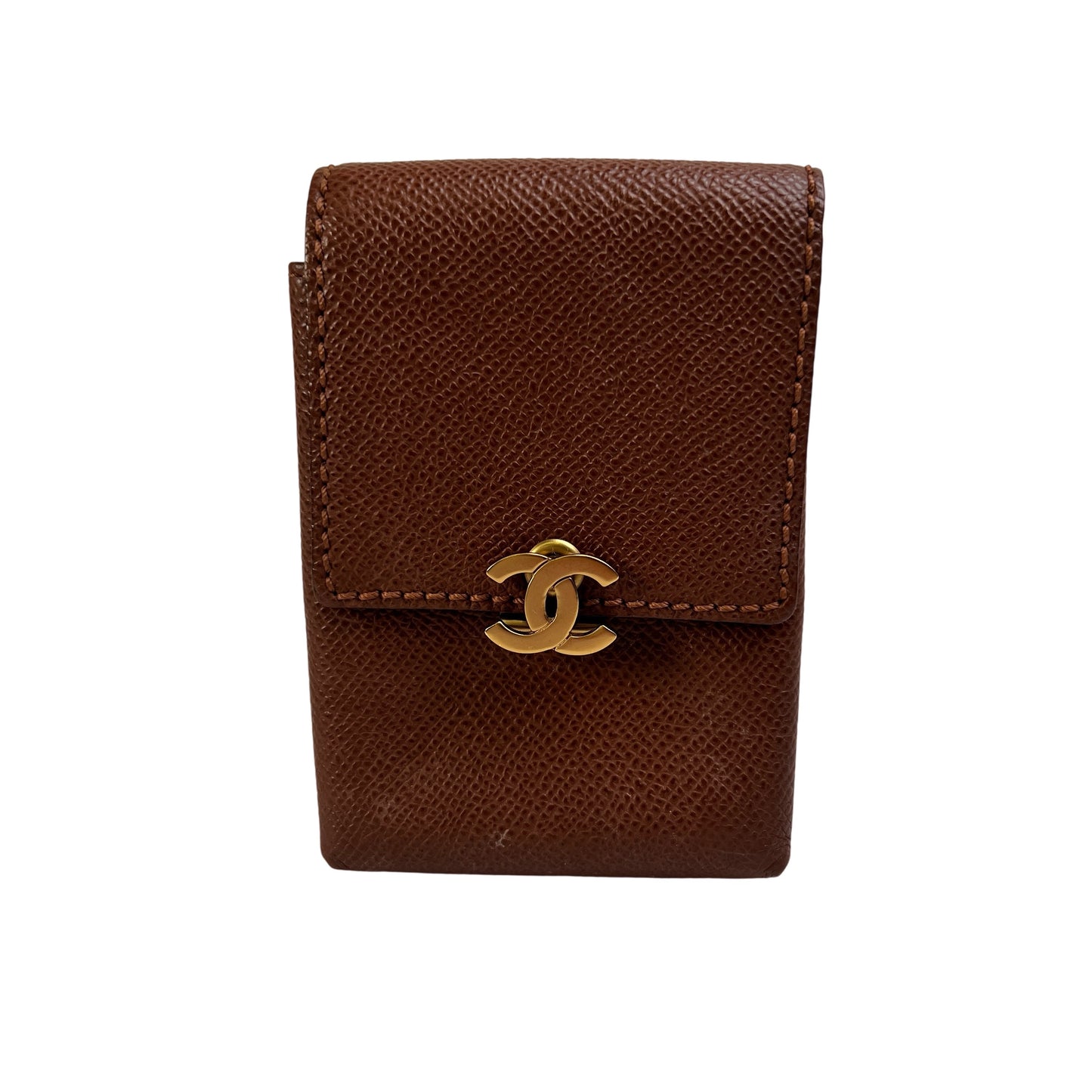 Chanel Brown Pouches A-15773