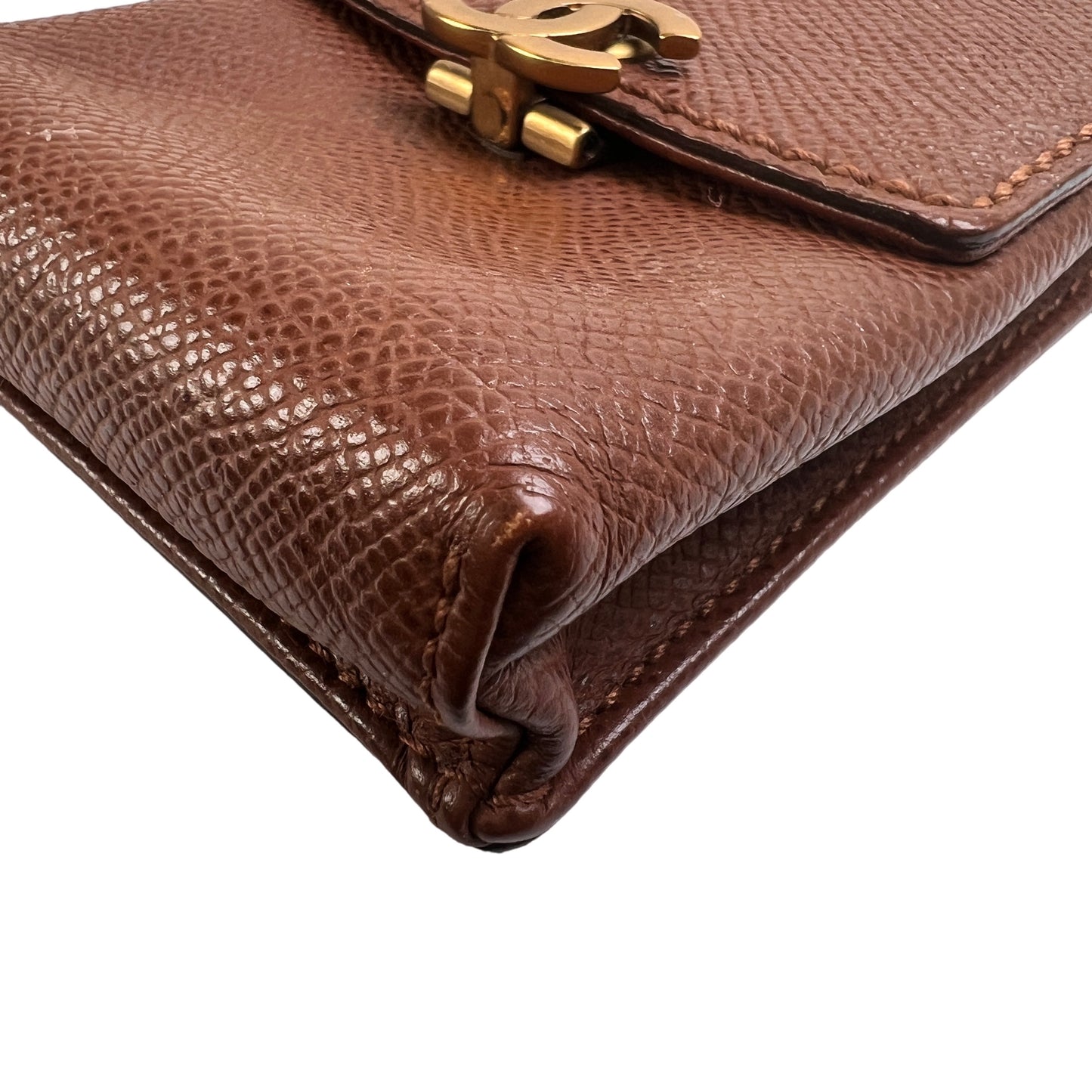 Chanel Brown Pouches A-15773