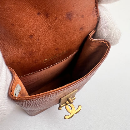 Chanel Brown Pouches A-15773