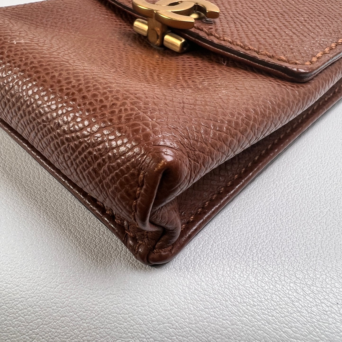Chanel Brown Pouches A-15773