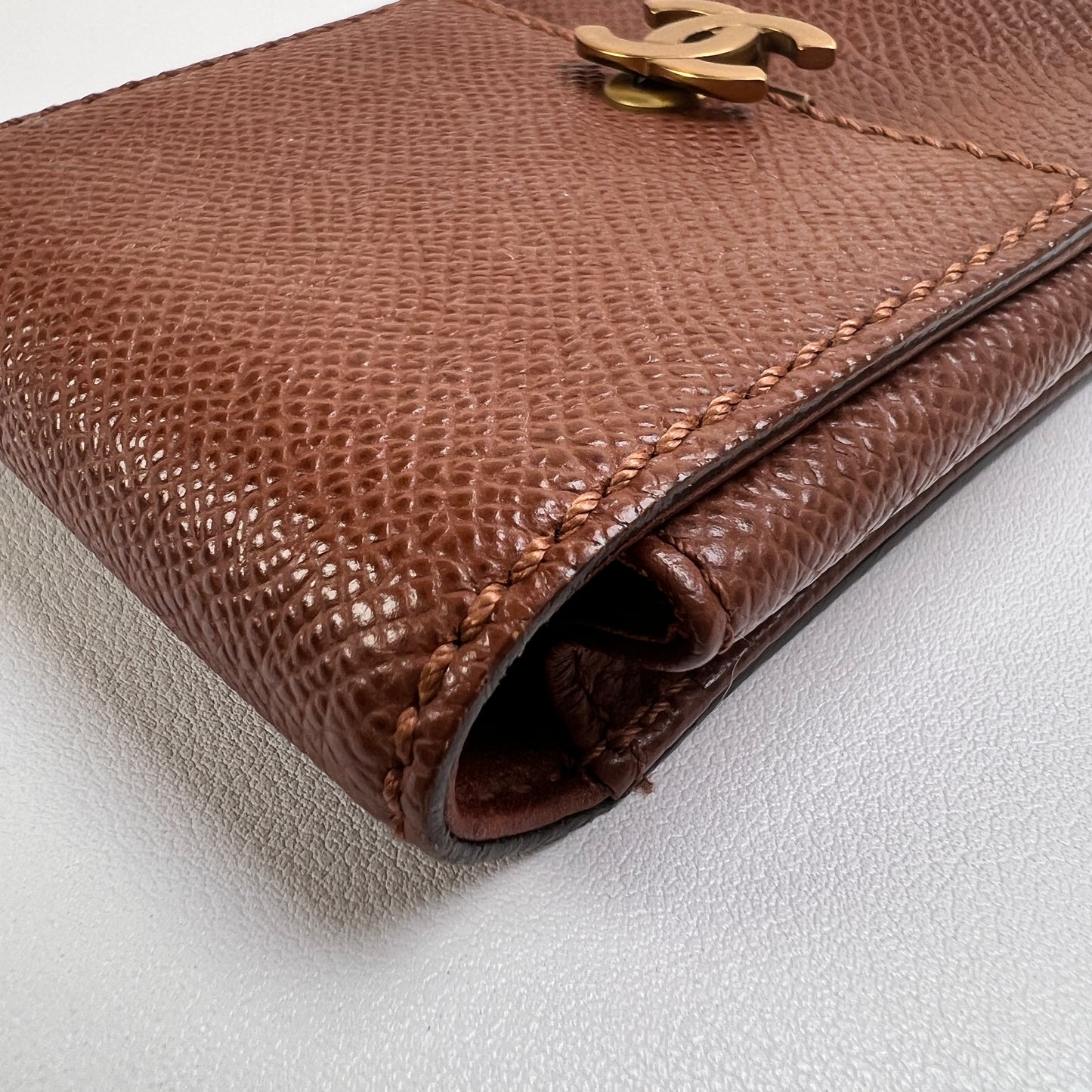 Chanel Brown Pouches A-15773