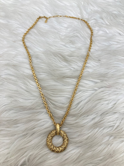 Saint Laurent Gold Necklaces A-15784