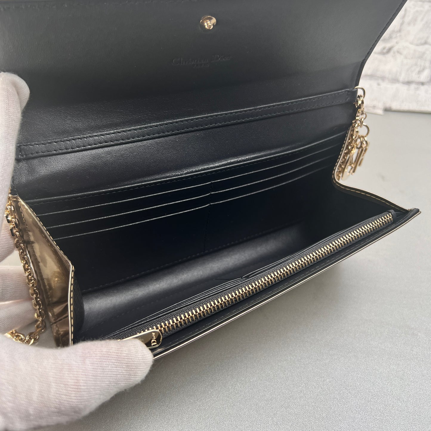 Dior Gold Wallets A-15803