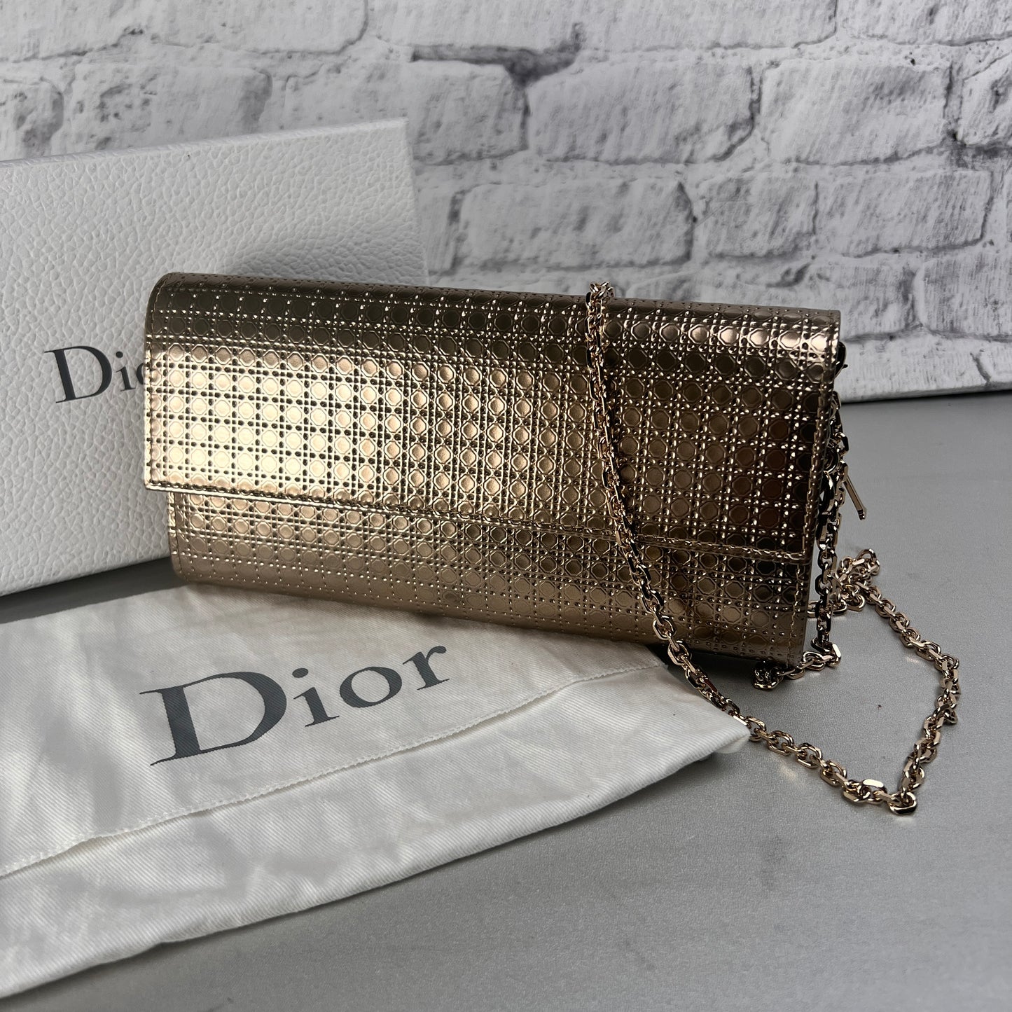 Dior Gold Wallets A-15803