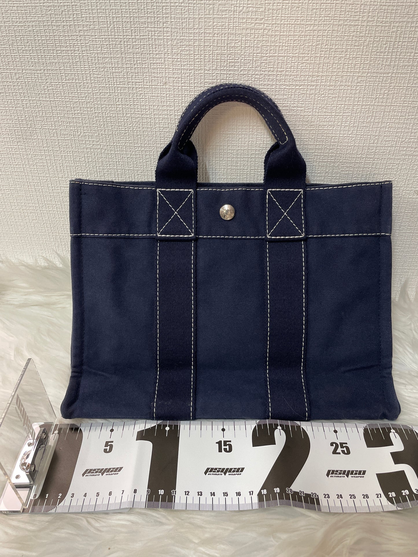 Hermes Navy Handle Bags A-15807
