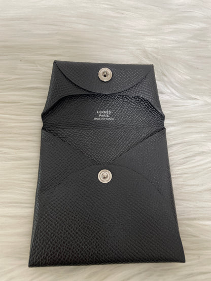 Hermes Black Wallets A-15814
