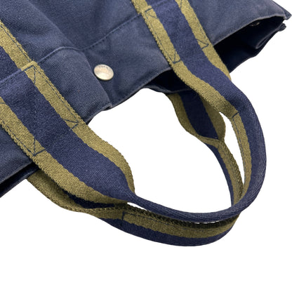 Hermes Navy Tote Bags A-15817