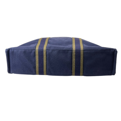 Hermes Navy Tote Bags A-15817