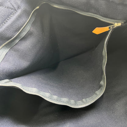 Hermes Navy Tote Bags A-15817