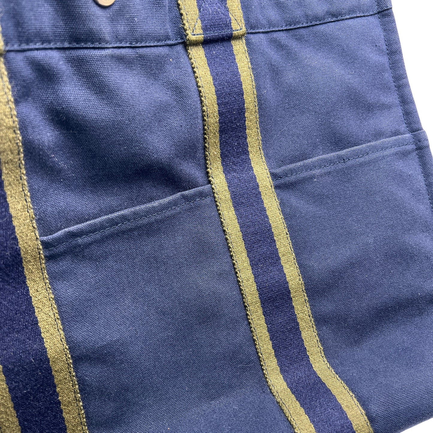 Hermes Navy Tote Bags A-15817