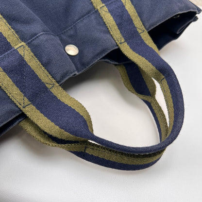 Hermes Navy Tote Bags A-15817