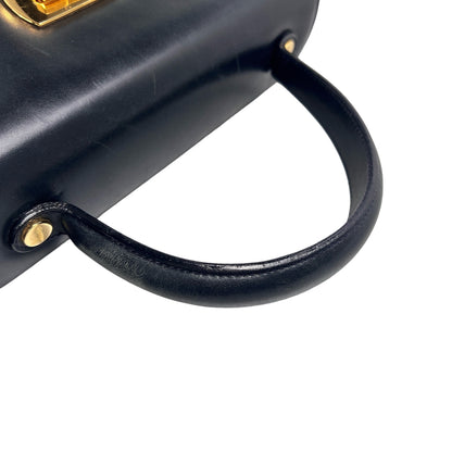 Ferragamo Navy Handle Bags A-15819