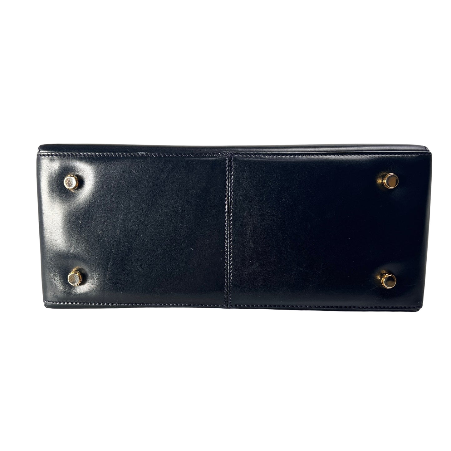 Ferragamo Navy Handle Bags A-15819