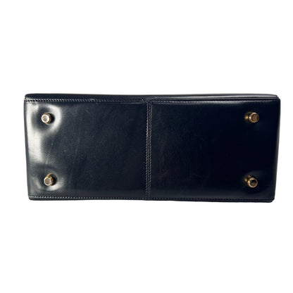 Ferragamo Navy Handle Bags A-15819
