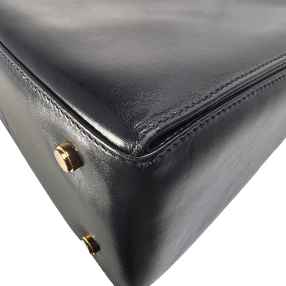 Ferragamo Navy Handle Bags A-15819