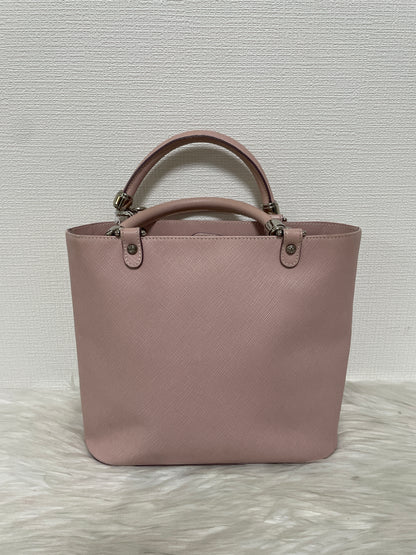 Ferragamo Pink Handle Bags A-15821