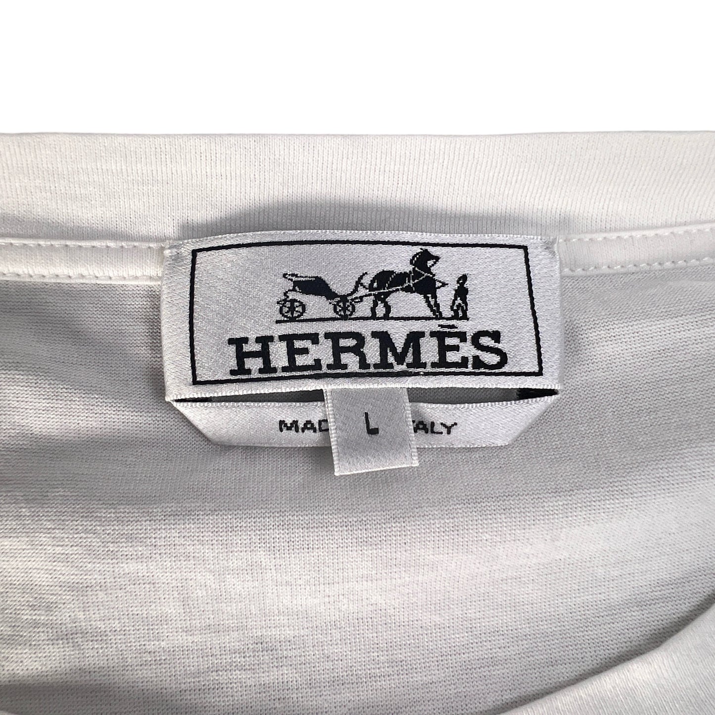 Hermes White Apparel A-15823
