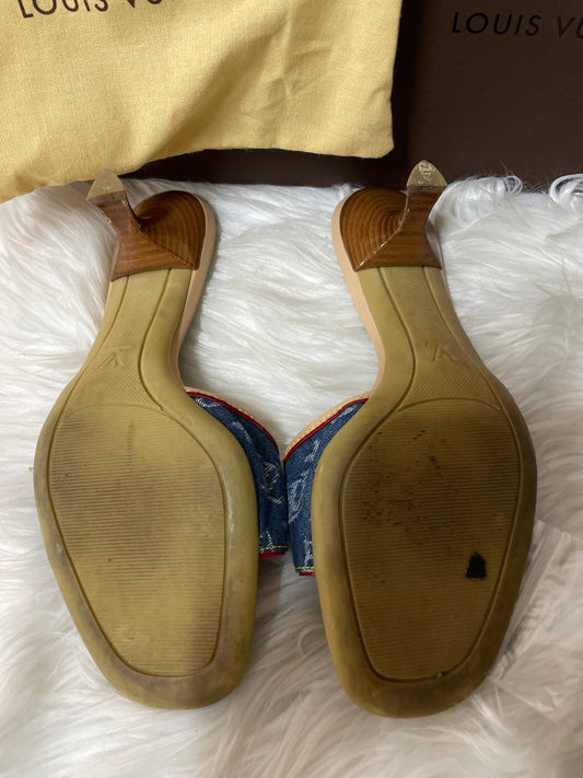 Louis Vuitton Blue Shoes A-15824
