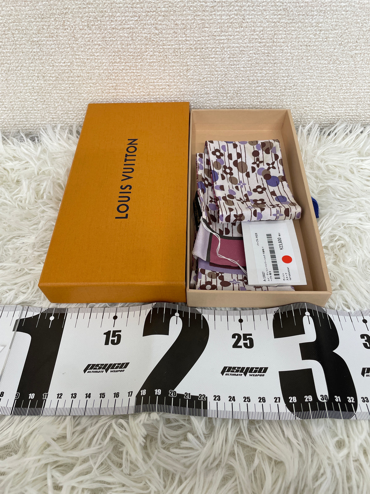 Louis Vuitton Purple Scarves A-15827