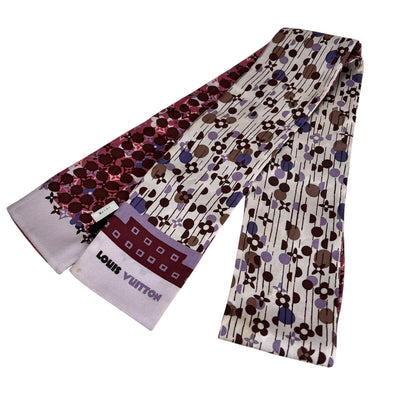 Louis Vuitton Purple Scarves A-15827