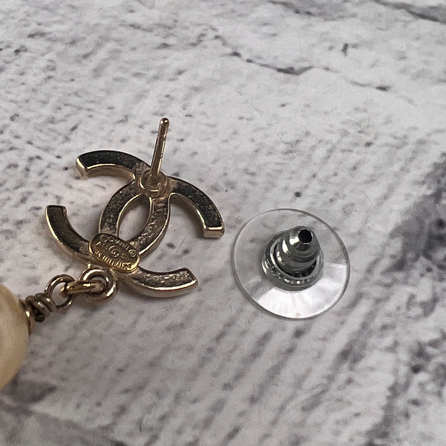 Chanel Pink Earrings A-15834