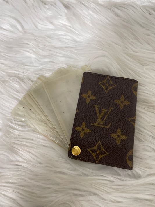 Louis Vuitton Brown Wallets A-15843