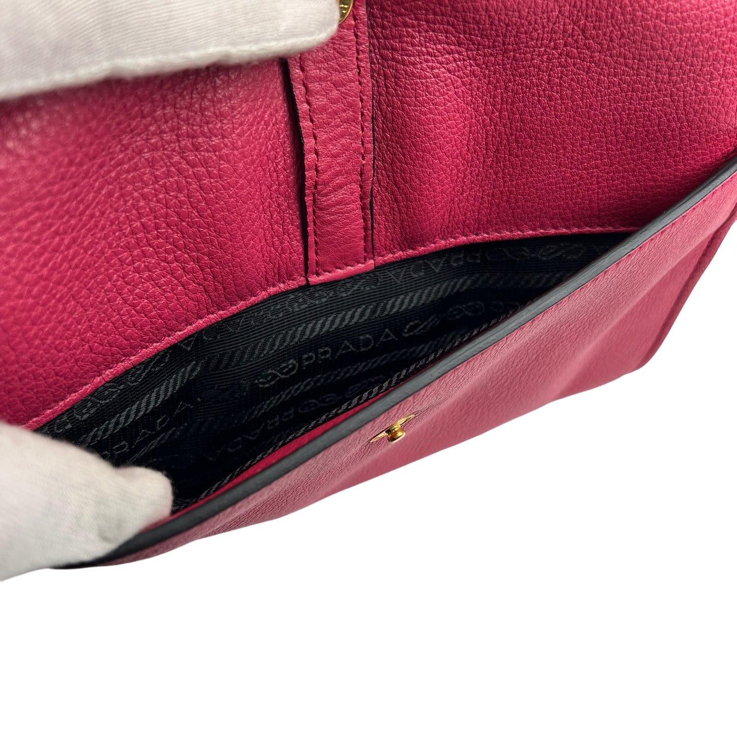 Prada Bordeaux Handle Bags A-15851