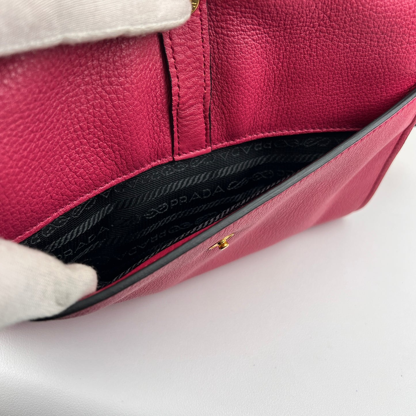 Prada Bordeaux Handle Bags A-15851