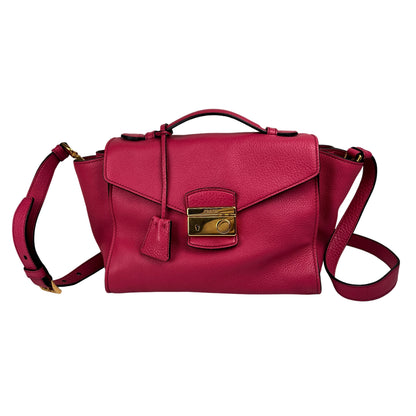 Prada Bordeaux Handle Bags A-15851