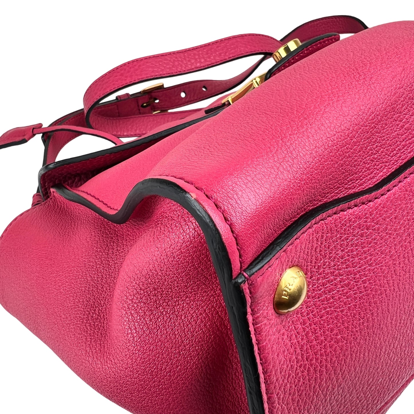Prada Bordeaux Handle Bags A-15851