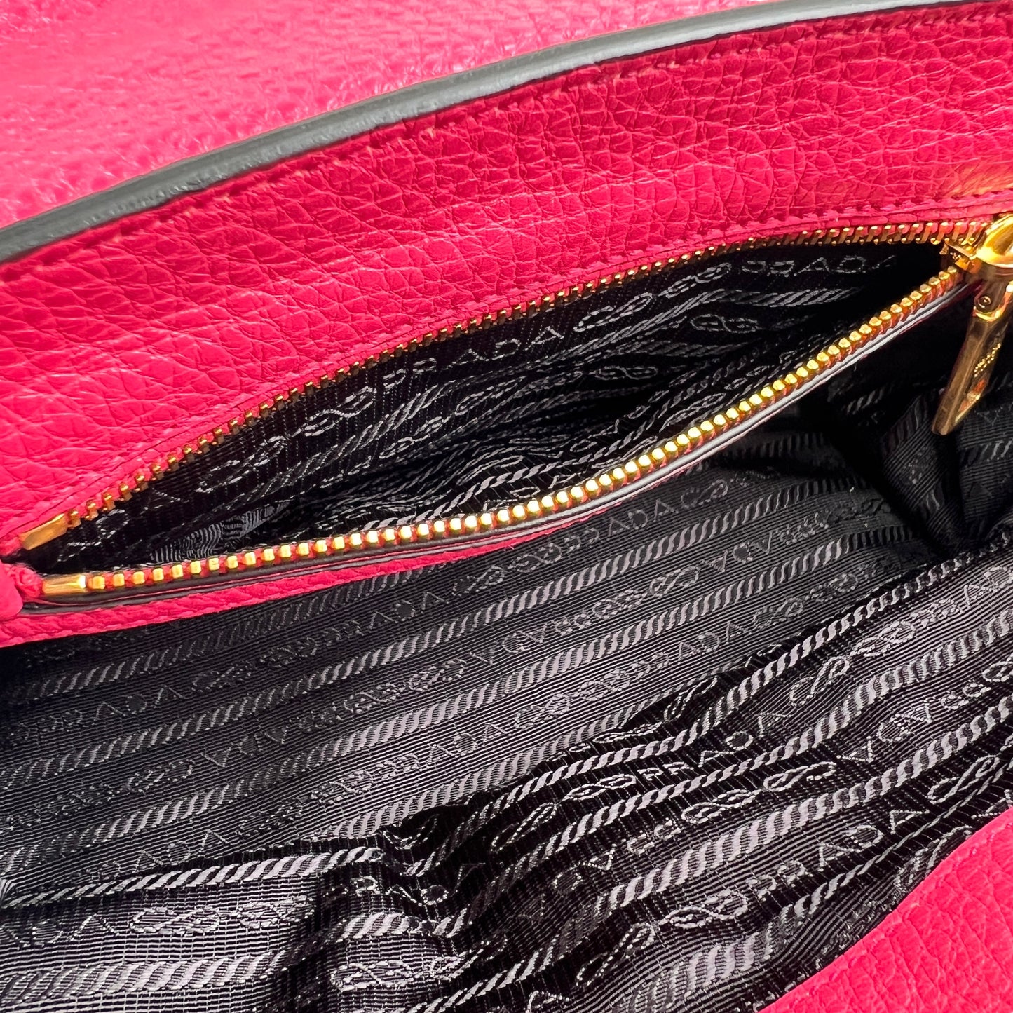 Prada Bordeaux Handle Bags A-15851