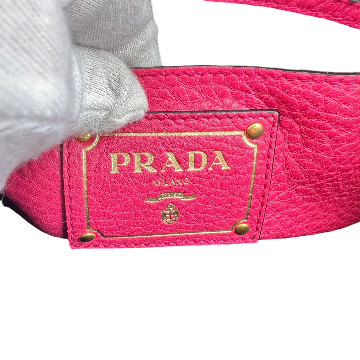 Prada Bordeaux Handle Bags A-15851