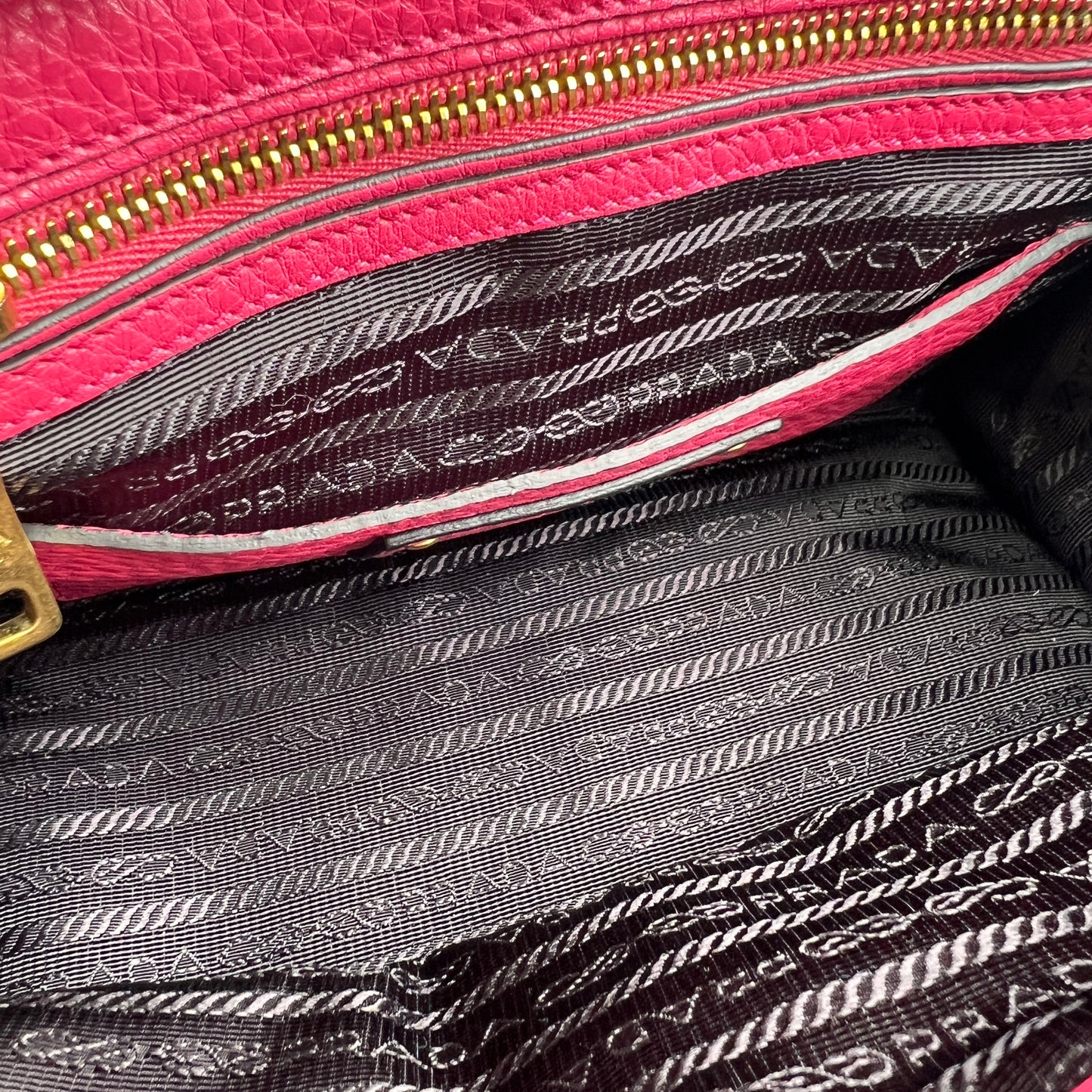 Prada Bordeaux Handle Bags A-15851