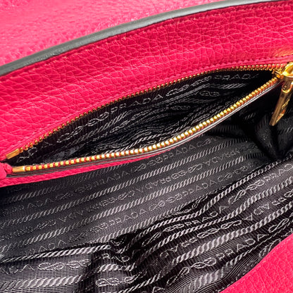 Prada Bordeaux Handle Bags A-15851