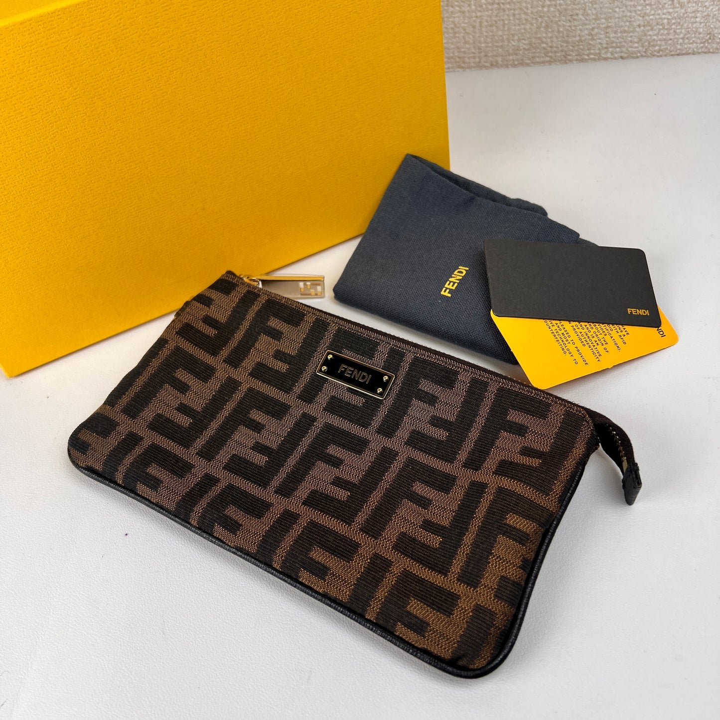 Fendi Brown Pouches A-15856