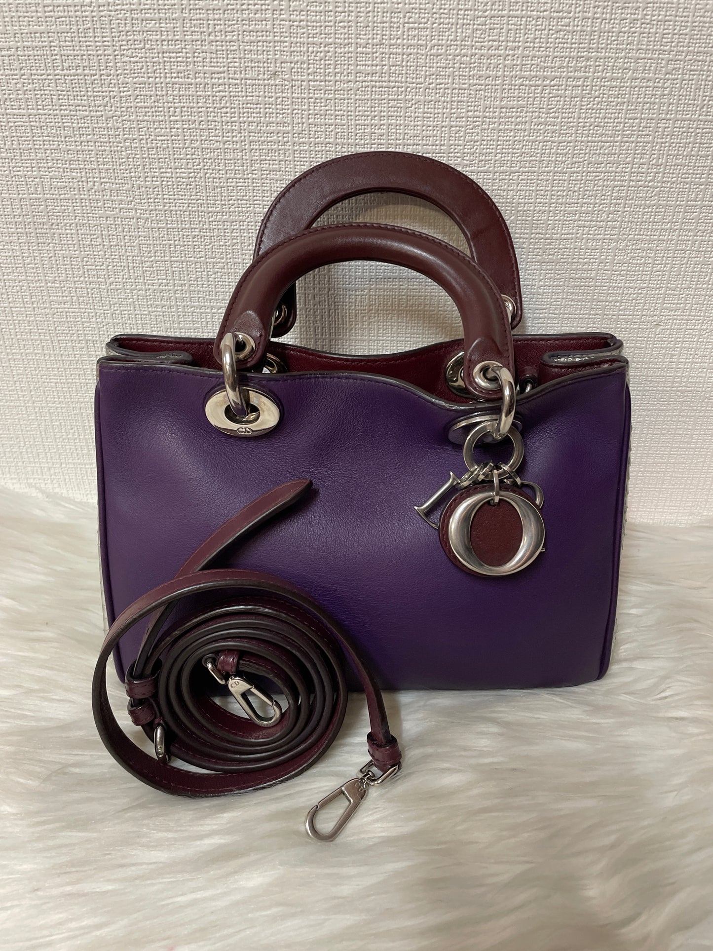 Dior Purple Handle Bags A-15861