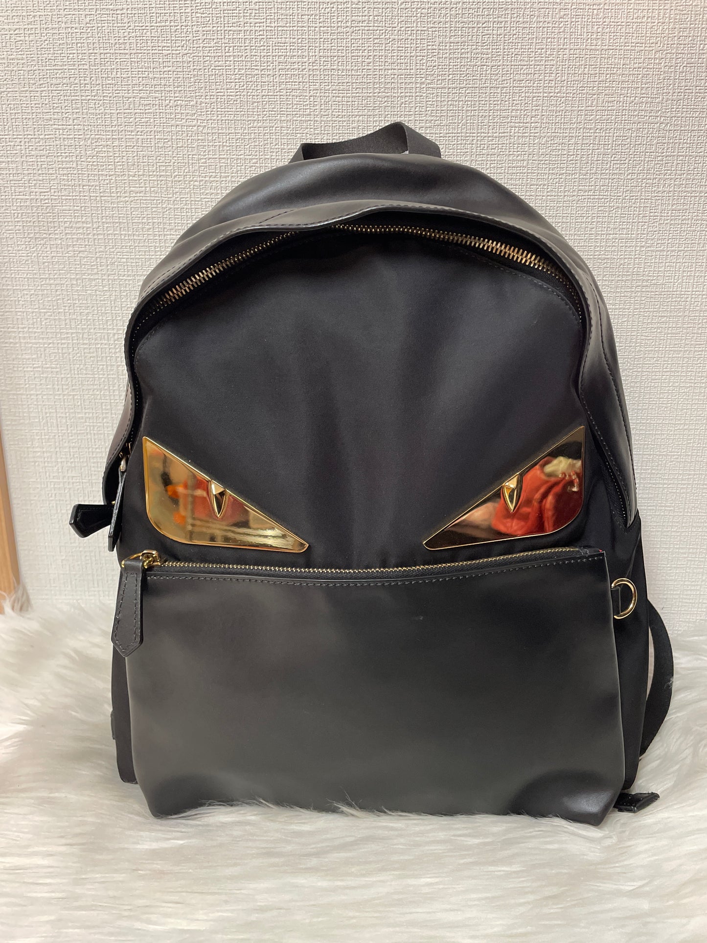 Fendi Black Backpacks A-15866