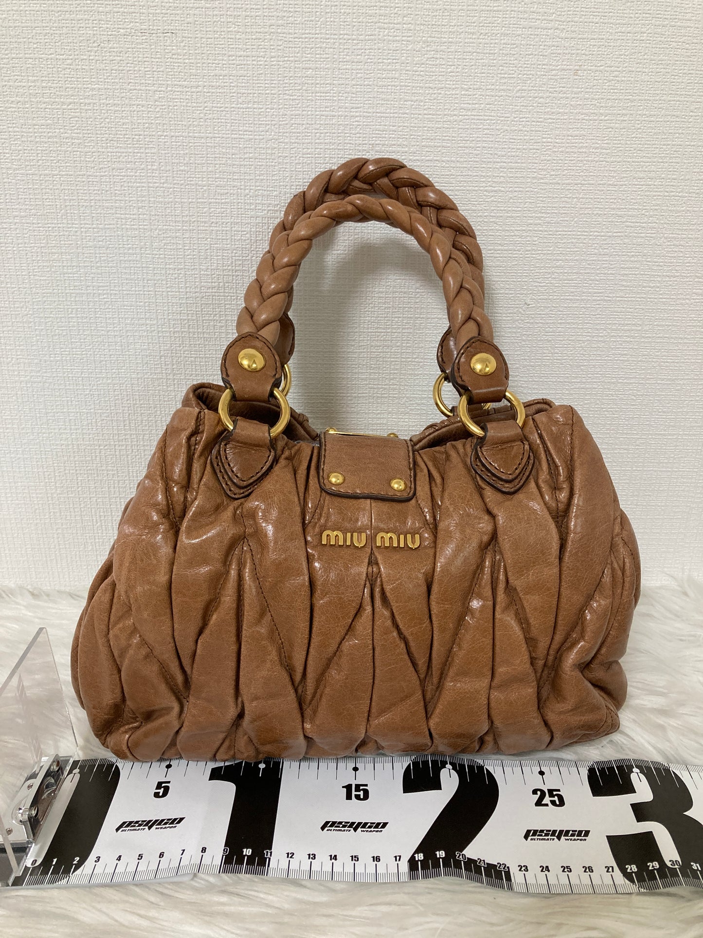 Miu Miu Brown Handle Bags A-15867