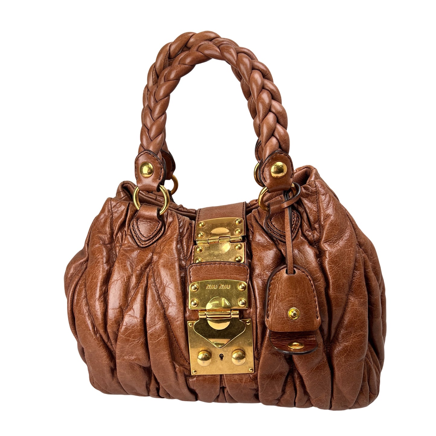Miu Miu Brown Handle Bags A-15867