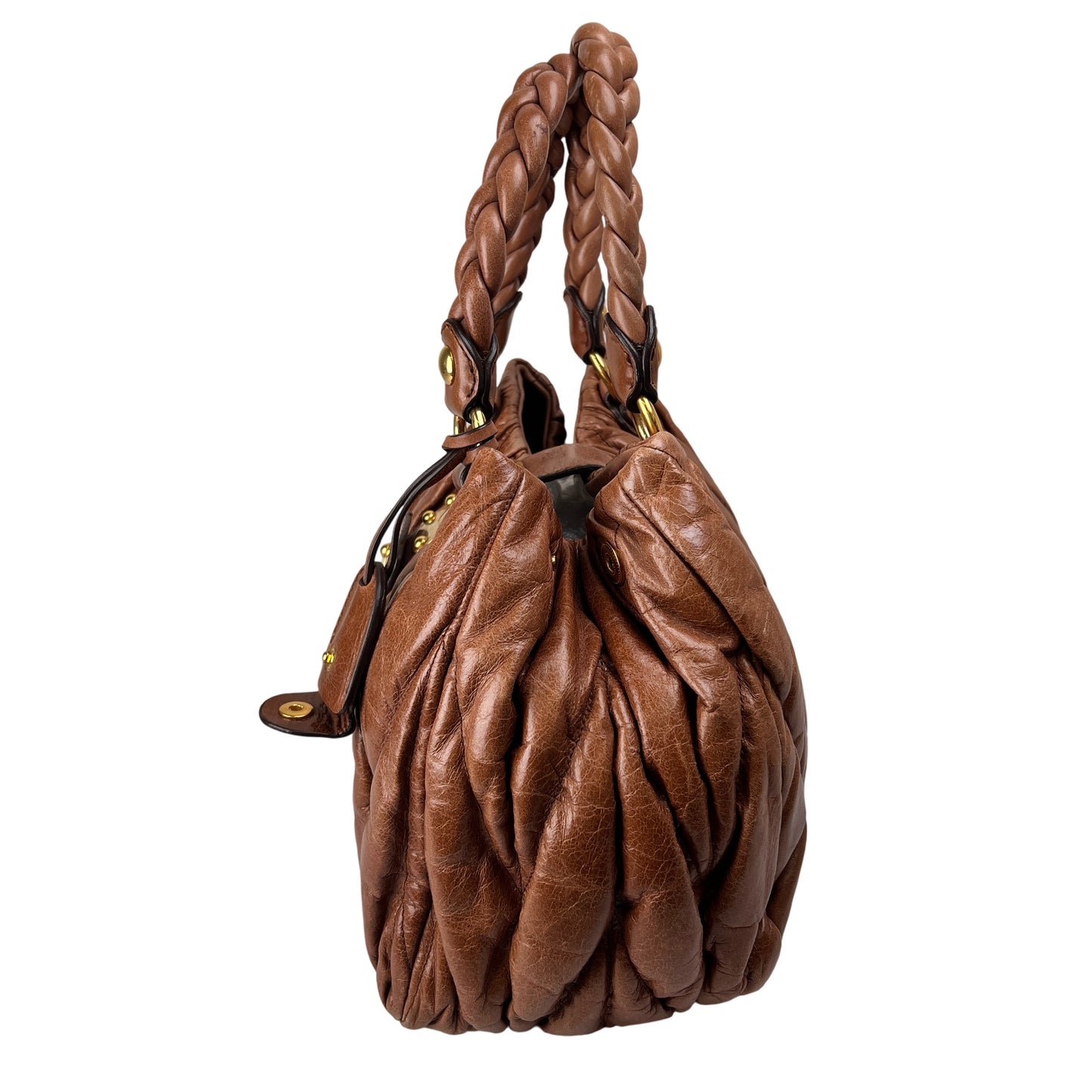 Miu Miu Brown Handle Bags A-15867